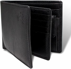 [アーノルドパーマー] 財布 メンズ 二つ折り財布 多機能 中べら 札入 小銭入れ 多収納 大容量 革 APS-3303