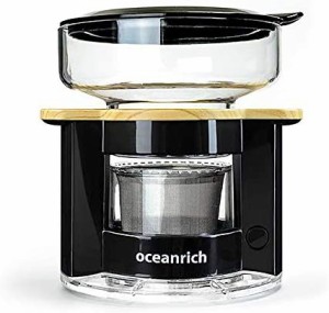 オーシャンリッチ(Oceanrich) 自動ドリップ・コーヒーメーカー ブラック UQ-CR8200BL