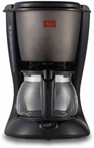 【送料無料】メリタ(Melitta) フィルターペーパー式 コーヒーメーカー ツイスト ジェットブラック 5杯用 SCG58-3B