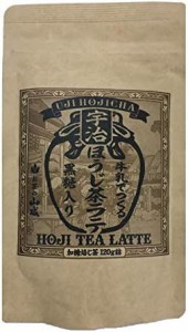 山城物産 牛乳でつくる宇治ほうじ茶ラテ 120g×4本