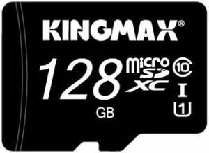 KINGMAX microSDXCカード 128GB Class10 UHS-I 対応 SD変換アダプター付属 スマホ カメラ タブレット PC パソコン ドライブレコーダー KM