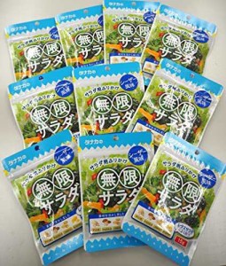 【送料無料】田中食品 無限サラダ シーザー風味 15g×10袋