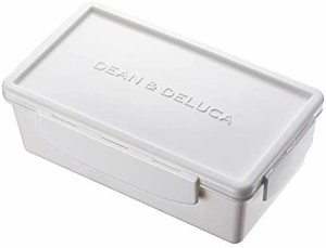 DEAN&DELUCA ランチボックス Mサイズ ホワイト レンジ可 食洗器可 お弁当 ランチボックス コンパクト シンプル 新生活