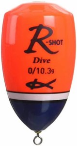 キザクラ(kizakura) ウキ R-SHOT Dive レッド 0 4039