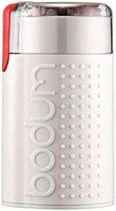 BODUM ボダム BISTRO ビストロ 電動 コーヒーミル ホワイト 【正規品】 11160-913JP-3