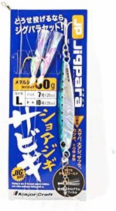 メジャークラフト メタルジグ ショアジギさびきジグ入りセット SABIKI-SET