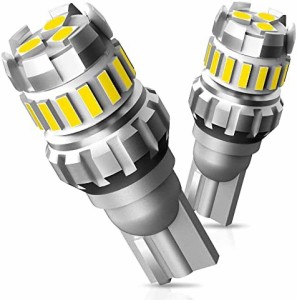 OXILAM T16 LED, バックランプ 爆光 後退灯 キャンセラー内蔵 Canbus T15 W16W バックランプ 無極性 ランプセット ホワイト (2個入)