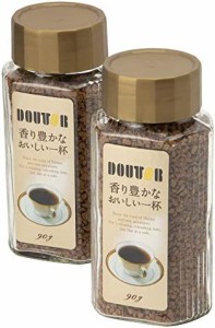 ドトールコーヒー インスタントコーヒー 香り豊かなおいしい一杯(FD) 90g ×2個