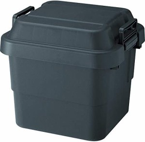 TRUSCO(トラスコ) トランクカーゴ 収納ボックス 30L 黒 BLKC-30