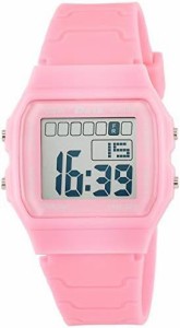 [アリアス] キッズ腕時計 防水 多機能 バックライト付き ウレタンベルト ADWW18087-04 正規輸入品 ピンク