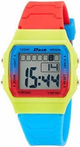 [アリアス] キッズ腕時計 デジタル 防水 多機能 ウレタンベルト ADWW18087-07 正規輸入品 ツートン