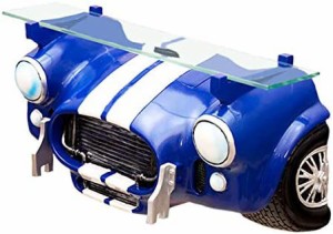 シボレー カー ウォールシェルフ ブルー （GK060）ディスプレーラック オブジェ アメ車 ビンテージカー 飾り棚 棚 ラック アメリカ雑貨