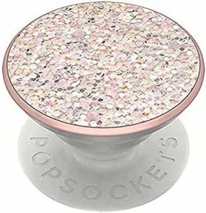 PopGrip Sparkle Rose POPSOCKETS（ポップソケッツ） スマホリング スマホスタンド スマホグリップ スマホアクセサリー iPhone Android