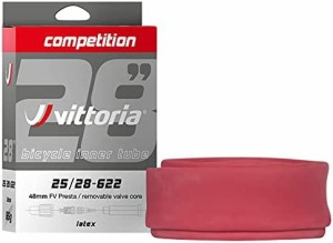 ビットリア(Vittoria) コンペティションラテックスチューブ [COMPETITION LATEX TUBE] 48mm 仏式(FV) 2ピースバルブ(RVC) 自転車用 チュ