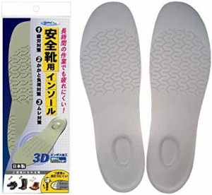 安全靴用インソール 男女兼用L(25.5~26.5)
