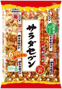 越後製菓 サラダセブン 6P ×6袋