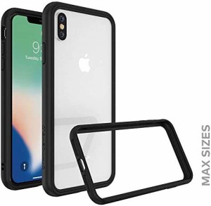 【送料無料】RhinoShield（ライノシールド） iPhone XS Max用 [CrashGuard NX] バンパーケース 衝撃吸収 スリム設計 保護カバー [3.5m/11