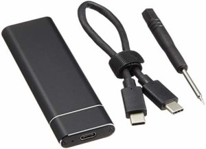 【送料無料】アイネックス USB3.1Gen2対応 M.2 NVMe SSDケース HDE-13