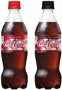 【セット買い】コカ・コーラ 500mlPET×24本 ＋ コカ・コーラ ゼロ ペットボトル 500ml×24本