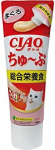 【セット販売】チャオ ちゅ〜ぶ 総合栄養食 まぐろ 80g×6コ［ちゅーぶ］