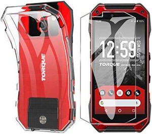 【送料無料】【液晶ガラスフィルム1枚付き】TORQUE G04 ケース 2019モデル 薄型 軽量 Pysea au Kyocera TORQUE G04 クリアケース 透明 上