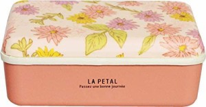 逸品社(Ippinsha) 弁当箱 ピンク 650ml LA PETAL (ラ・ペタル) 1段ランチBOX 43504-9