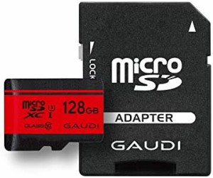 【送料無料】GAUDI microSDカード 128GB Class10 UHS-I U3対応 Nintendo Switch 動作確認済 3年保証 GMSDXCU3A128G