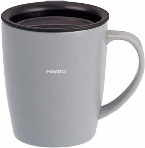 HARIO(ハリオ) マグボトル グレー 300ml HARIO フタ付き保温マグ SMF-300-GR