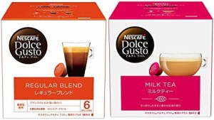 【セット買い】ネスカフェ NDG ドルチェグスト 専用カプセル レギュラーブレンド (ルンゴ) 16杯分×1箱 & ドルチェ グスト 専用カプセル