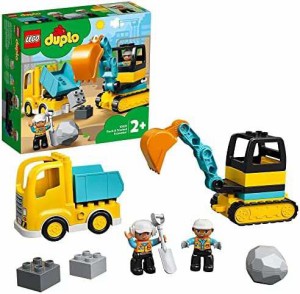 【送料無料】レゴ(LEGO) デュプロ トラックとショベルカー 10931 おもちゃ ブロック プレゼント幼児 赤ちゃん 街づくり トラック 男の子 