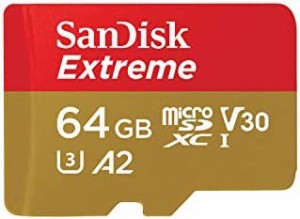 64GB Extreme microSDXC SDSQXA2-064G-GN6MN ［ 海外パッケージ ］