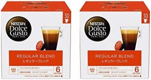 【まとめ買い】ネスカフェ ドルチェ グスト 専用カプセル レギュラーブレンド 30杯分×2箱