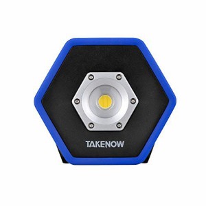 テイクナウ(TAKENOW) LEDフロアライト WL4016 USB充電式 250/500/1000ルーメン(3段階調整) 180℃調整ハンドル 立てかけて使用 USBケーブ