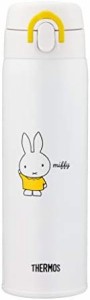 サーモス(THERMOS) 調乳用ステンレスボトル JNX-501B イエローホワイト (YWH) ミッフィー ミルク作りに最適なステンレス製魔法びん 500ml
