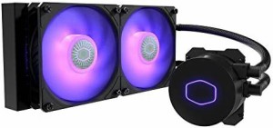 【送料無料】Cooler Master MasterLiquid ML240L V2 RGB 簡易水冷CPUクーラー MLW-D24M-A18PC-R2 FN1401