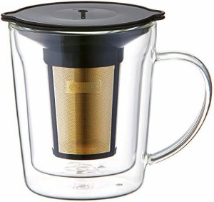 cores コレス ゴールドフィルターダブルウォールマグ C412 300ml 挽きたてコーヒー 紅茶 保温 保冷 抽出器具不要