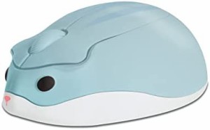 DIGIBLUESKY ワイヤレスマウス 2.4GHz かわいいハムスターマウス 光学式 マウス 1200DPI 3ボタン 無線 マウス 小型 軽量 コンパクト 持ち