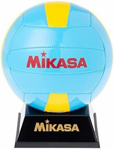 ミカサ(MIKASA) 記念品用 サッカー バスケ ドッジ ハンド 水球 (飾れるボール架台付き) マスコットボール