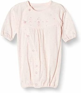 赤ちゃんの城 低出生体重児ベビー服 ツーウェイドレス ウィッシュ 春夏 (ピンク)
