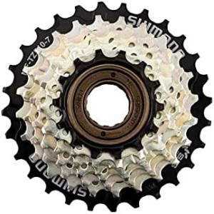 シマノ (SHIMANO) マルチプルフリーホイール MF-TZ510-7 7S 14-28T スポークプロテクター付 EMFTZ5107428CP TOURNEY (ターニー)