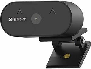 Sandberg サンドバーグ USB ウェブカメラ Webcam Wide Angle 1080P HD