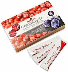 【anan カラダにいいもの大賞 受賞】【キナ酸856?r】クランベリーEX 450ｇ（15ｇ×30本）ソフトゼリースティック CRANCLEAN クランベリー