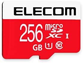 エレコム microSDXCカード 256GB UHS-I/U1/Class10 NINTENDO SWITCH動作検証済み GM-MFMS256G