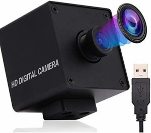 ELP 4K Usbカメラ 超小型 ウェブカメラ 3.6mmレンズ カメラ フルHD 2160P 30FPSカメラ 広角 90度 カメラ 固定レンズ Webカメラ Sony IMX3