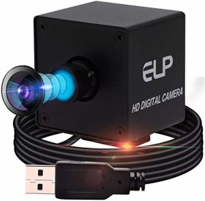 ELP オートフォーカス カメラ 1300万画素 Webカメラ 広角75度歪曲なしレンズ ウェブカメラ 2880P USBカメラ 1/3”ソニーIMX214 Webかめら