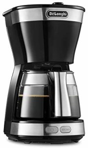 デロンギ(DeLonghi) ドリップコーヒーメーカー ブラック アクティブシリーズ [5杯用] ICM12011J-BK