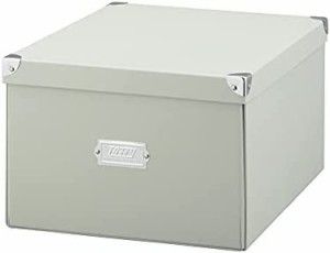 【Toffy/トフィー】マジックボックス(XL) NTMX-001 (アッシュホワイト) 収納 カンタン組み立て レトロカラー おしゃれ かわいい NTMX-001