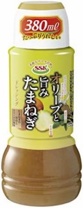 エスエスケイフーズ オリーブと旨みたまねぎドレッシング 380ml×3本