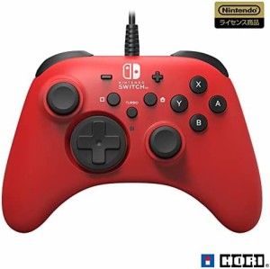 【任天堂ライセンス商品】ホリパッド for Nintendo Switch レッド【Nintendo Switch対応】