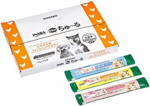 SOLIMO ちゅ~る 犬用おやつ とりささみ フィッシュバラエティ 14g×30本